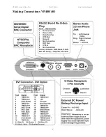 Preview for 6 page of Sencore VideoPro VP400 Series Operation Manual