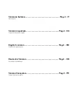 Preview for 3 page of Sencotel Granita machine Operating Instructions Manual