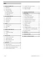 Preview for 52 page of Sencotel Granita machine Operating Instructions Manual