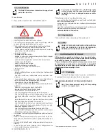 Предварительный просмотр 31 страницы Sencotel Premix Autofill Operating Instructions Manual