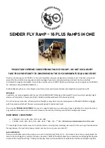 Preview for 1 page of SENDER RAMPS FLY RAMP Manual