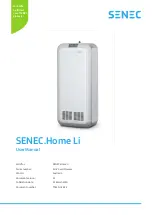 Preview for 1 page of SENEC SENEC.Home Li 10.0 User Manual