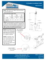 Seneca G4 Installation Manual предпросмотр