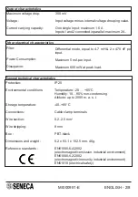 Preview for 2 page of Seneca K-SUPPLY Quick Start Manual