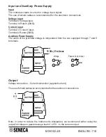 Preview for 7 page of Seneca K109S Installation Manual