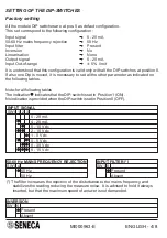 Preview for 4 page of Seneca K109UI Manual