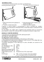 Preview for 3 page of Seneca K120RTD Installation Manual