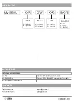 Preview for 8 page of Seneca MyAlarm SEAL Installation Manual