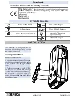 Preview for 4 page of Seneca MyALARM2-2 Installation Manual