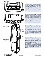 Preview for 6 page of Seneca MyALARM2-2 Installation Manual