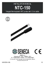 Seneca NTC-150 Installation Manual preview