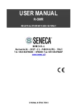 Preview for 1 page of Seneca R-GWR User Manual