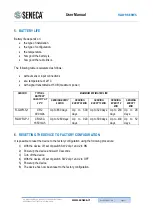 Preview for 17 page of Seneca R-GWR User Manual