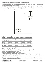 Предварительный просмотр 3 страницы Seneca S201D Manual