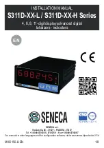 Preview for 1 page of Seneca S311D L Series Installation Manual