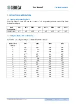 Preview for 7 page of Seneca T201DCH100-M User Manual