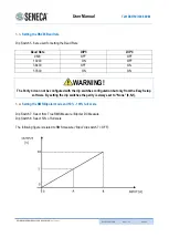 Preview for 8 page of Seneca T201DCH100-M User Manual