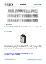 Preview for 19 page of Seneca T201DCH100-M User Manual