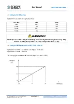 Preview for 7 page of Seneca T201DCH100-MU User Manual