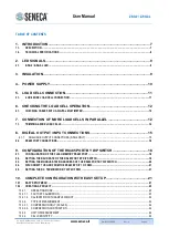 Preview for 4 page of Seneca WZ-SG2 User Manual