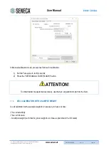 Предварительный просмотр 34 страницы Seneca WZ-SG2 User Manual
