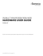 Seneca XVAULT xNVR200 Hardware User'S Manual preview