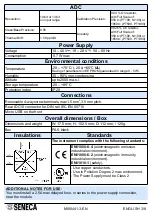 Предварительный просмотр 3 страницы Seneca Z-4RTD2 Installation Manual