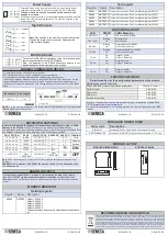 Предварительный просмотр 2 страницы Seneca Z-D-OUT Installation Manual