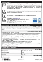 Preview for 2 page of Seneca Z-GW-MB Installation And User Manual