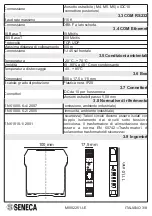 Preview for 3 page of Seneca Z-GW-MB Installation And User Manual