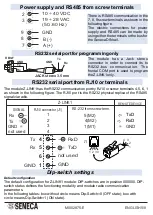 Предварительный просмотр 5 страницы Seneca Z-LINK1 Installation Manual