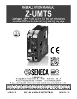 Seneca Z-LOGGER3 Installation Manual preview