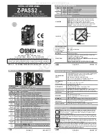Seneca Z-PASS2-IO Installation Manual preview