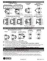 Preview for 5 page of Seneca Z109REG2 User Manual