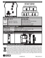 Preview for 8 page of Seneca Z109REG2 User Manual