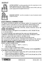 Preview for 3 page of Seneca Z109S-DI Quick Start Manual