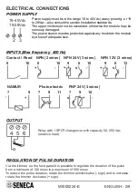 Preview for 2 page of Seneca Z112A Manual