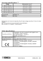 Preview for 2 page of Seneca Z202-LP Manual