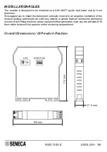 Preview for 3 page of Seneca Z202-LP Manual