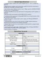 Preview for 2 page of Seneca ZC-24DO Installation Manual