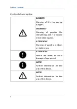 Preview for 4 page of Senect O2S-20-SC Manual