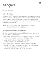 Preview for 2 page of Sengled W11-N11 User Manual