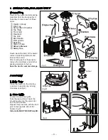 Preview for 4 page of Sengoku CV-23K Owner'S Manual