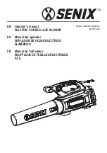 Предварительный просмотр 1 страницы Senix BLAE12-M Operator'S Manual