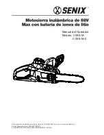 Предварительный просмотр 24 страницы Senix CSX-M-0 Operator'S Manual