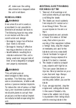 Preview for 13 page of Senix GTBCU4QL-M Operator'S Manual