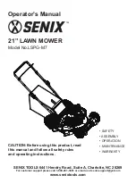 Senix LSPG-M7 Operator'S Manual предпросмотр