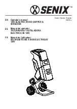 Preview for 1 page of Senix SDE 15-L Operator'S Manual