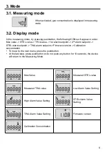 Предварительный просмотр 6 страницы SENKO iGas Detector CO2 User Manual