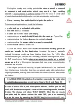 Preview for 39 page of SENKO P 10 WATER+AIR Slim Modern Instruction Manual